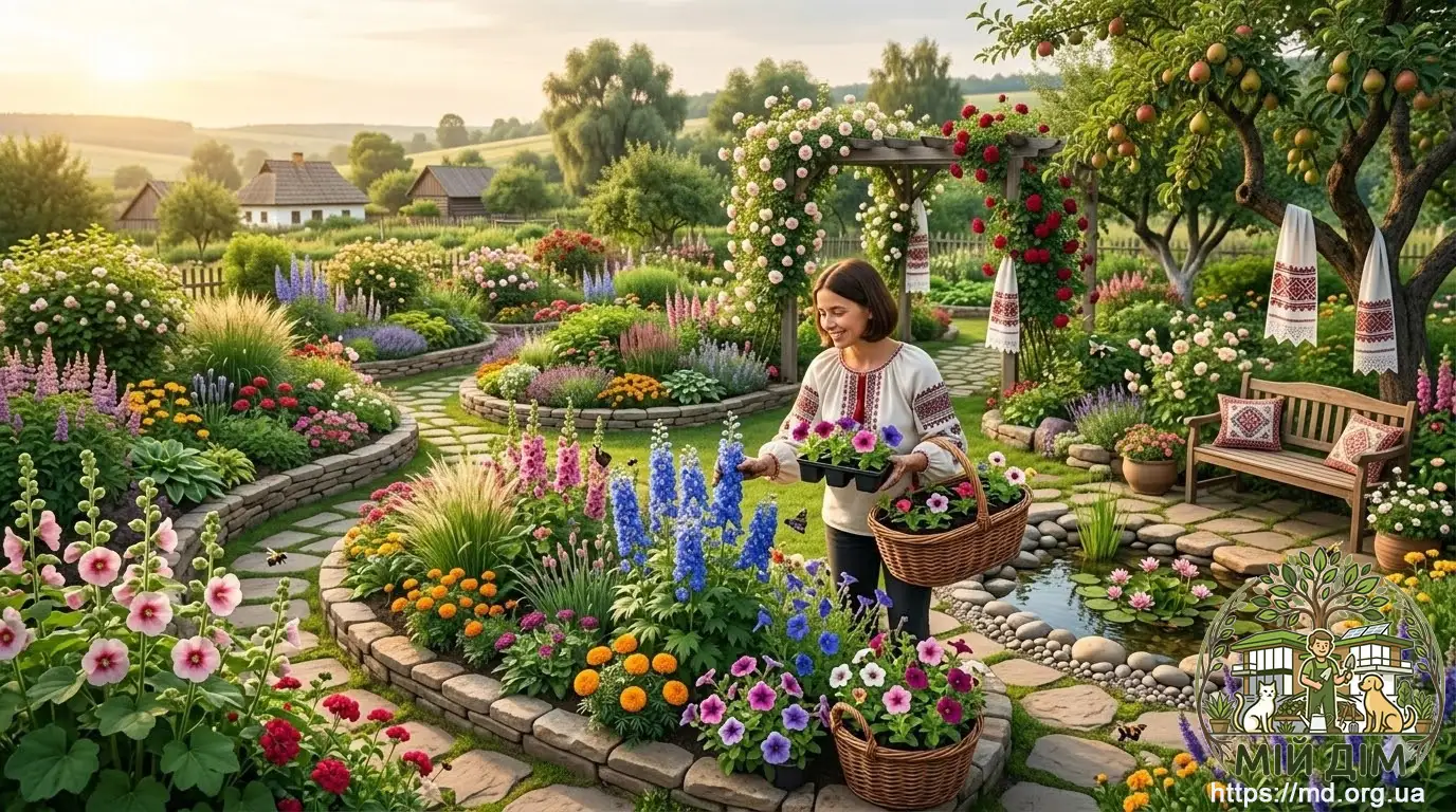 Квітник та Ландшафт