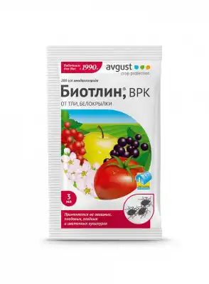 «Биотлин» против вредителей в клумбах