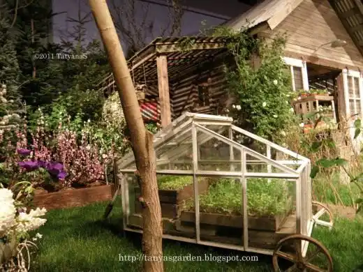 Деревенский сад