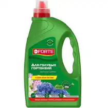 Быстрое питание кустам даст жидкое удобрение Bona Forte для голубых гортензий