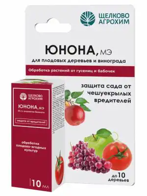 Что важно, препарат «Юнона, МЭ» обладает избирательным действием и безопасен для пчёл.