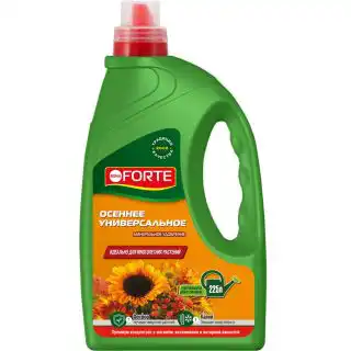 Жидким минеральным удобрением Лето-Осень Bona Forte