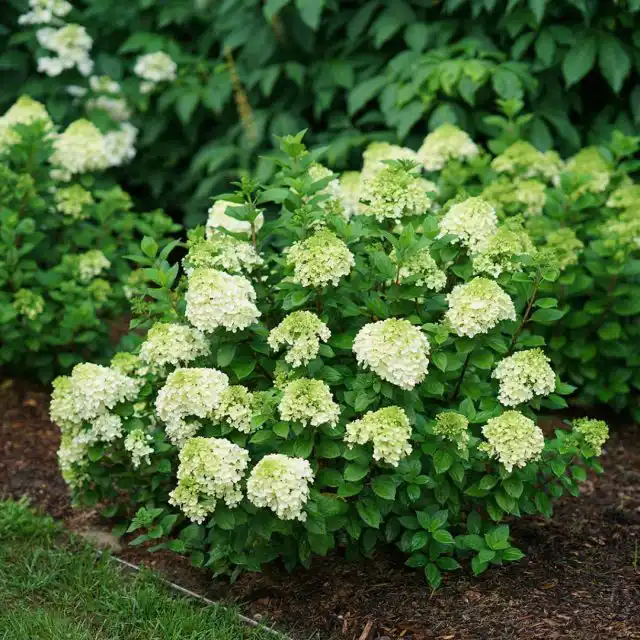 Сорт гортензии метельчатой «Литтл Лайм» (Hydrangea paniculata 'Little Lime')