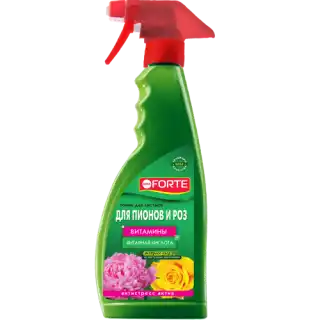 Во время активной вегетации пионы можно дополнительно простимулировать тоником Bona Forte для красивоцветущих растений