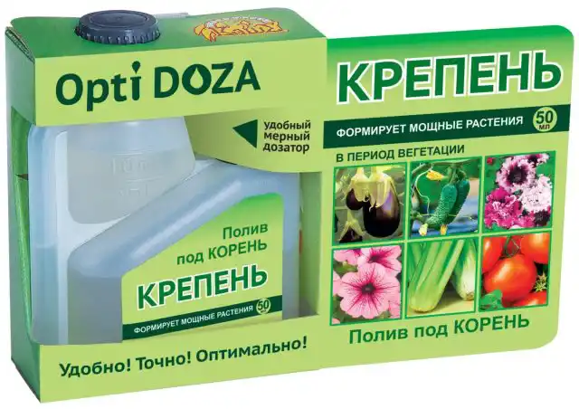 «Крепень» — формирует мощные растения в период вегетации