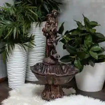 Фонтан с девушкой из стеклопластика