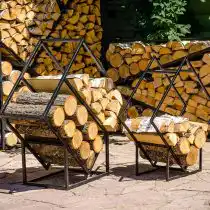 Дровницы большие уличные