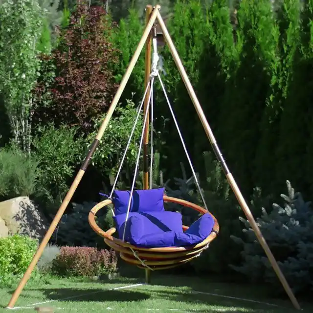 Подвесные качели с самостоятельной опорой