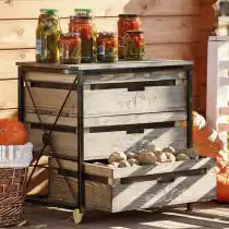 Деревянный ящик для хранения