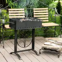 Переносной мангал на опоре