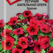 Петуния Ампельная Опера Красная