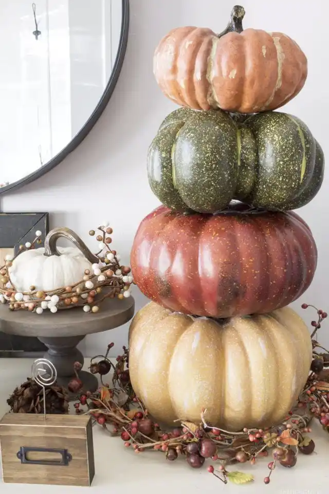 Тыквенный «топиарий»