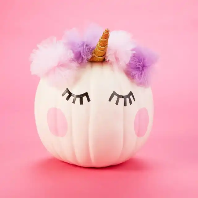 Милейшая тыква-единорог