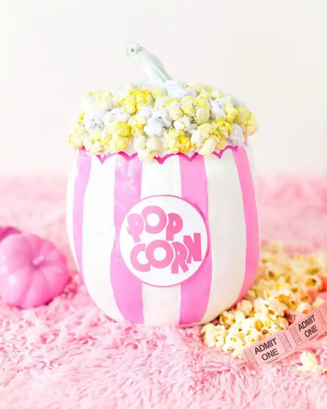 Попкорновая тыква для настоящей барби