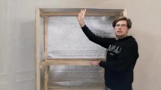 Стеллаж-гроубокс для рассады готов