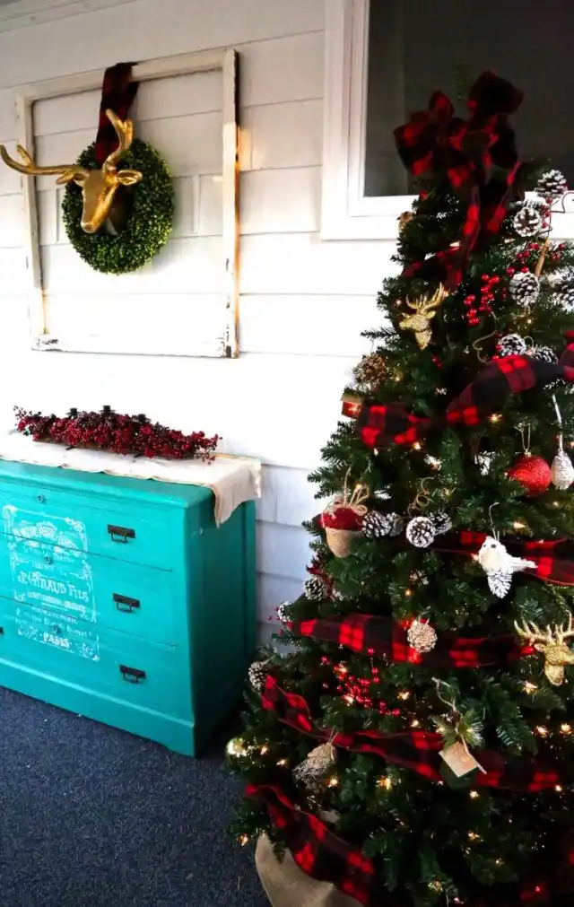 «Плед» на ёлке