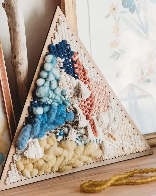 Вязаная картина