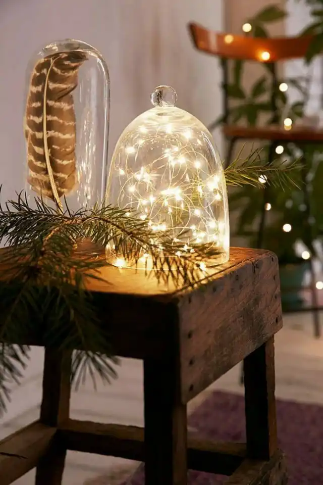 Гирлянда в интерьере