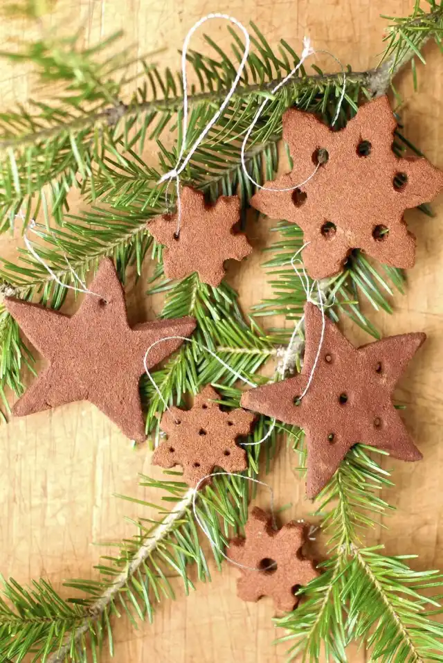 Печенье украшение на ёлку