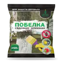 В побелку ТМ «Доктор Грин» входит качественный клеевой компонент, который препятствует смыванию с дождями и растрескиванию на солнце