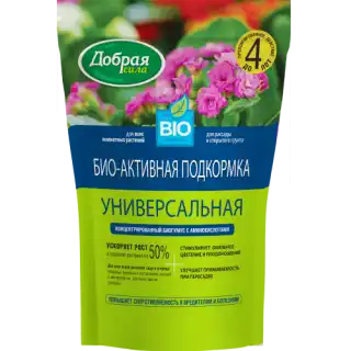 Био-активная подкормка Добрая сила создана на основе гумуса с высоким содержанием гуминовых соединений