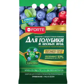 Удобрение гранулированное пролонгированное Bona Forte для голубики и лесных ягод