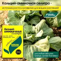 Все культуры кроме бахчевых желательно подкормить 1-2 раза с интервалом 15-20 дней кальций-аммиачной селитрой из расчёта 20-30 г на 1 кв.м