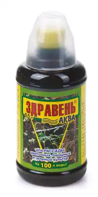 «Здравень аква» для рассады — жидкое комплексное органоминеральное удобрение