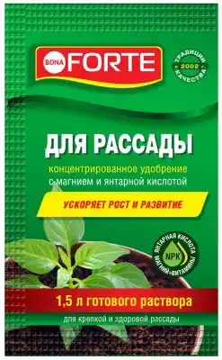 Концентрированное минеральное удобрение для рассады «Bona Forte»