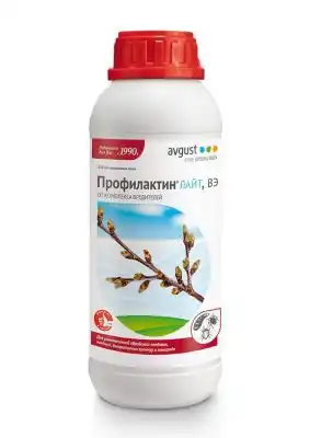 Препарат для ранневесенней обработки плодовых, ягодных, декоративных культур и винограда от зимующих стадий вредителей «Профилактин Лайт»