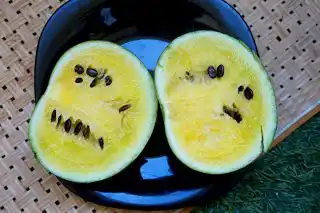 Арбуз «Принц Гамлет» в разрезе