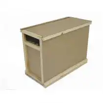 В таких ящиках перевозят пчелопакеты