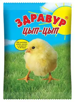 Премикс Здравур Цып-цып станет отличной профилактикой рахита, искривления ног и нарушений обмена веществ