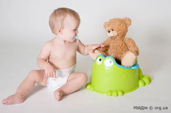 Ведмедик на горшку