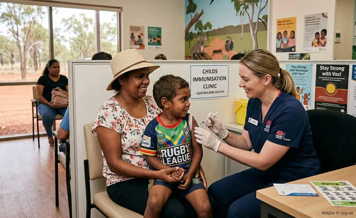 Як прищеплюють дітей в Австралії, історія мами
