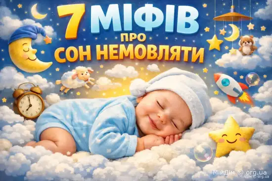 7 міфів про сон немовляти: як налагодити сон немовля