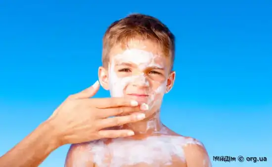 Народні засоби від сонячних опіків для дітей та дорослих