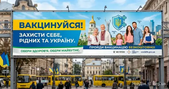 Календар щеплень 2026 в Україні