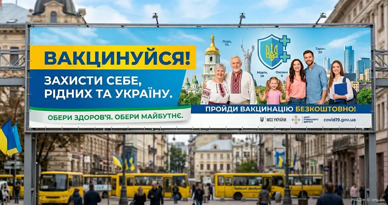 Календар щеплень 2026 в Україні