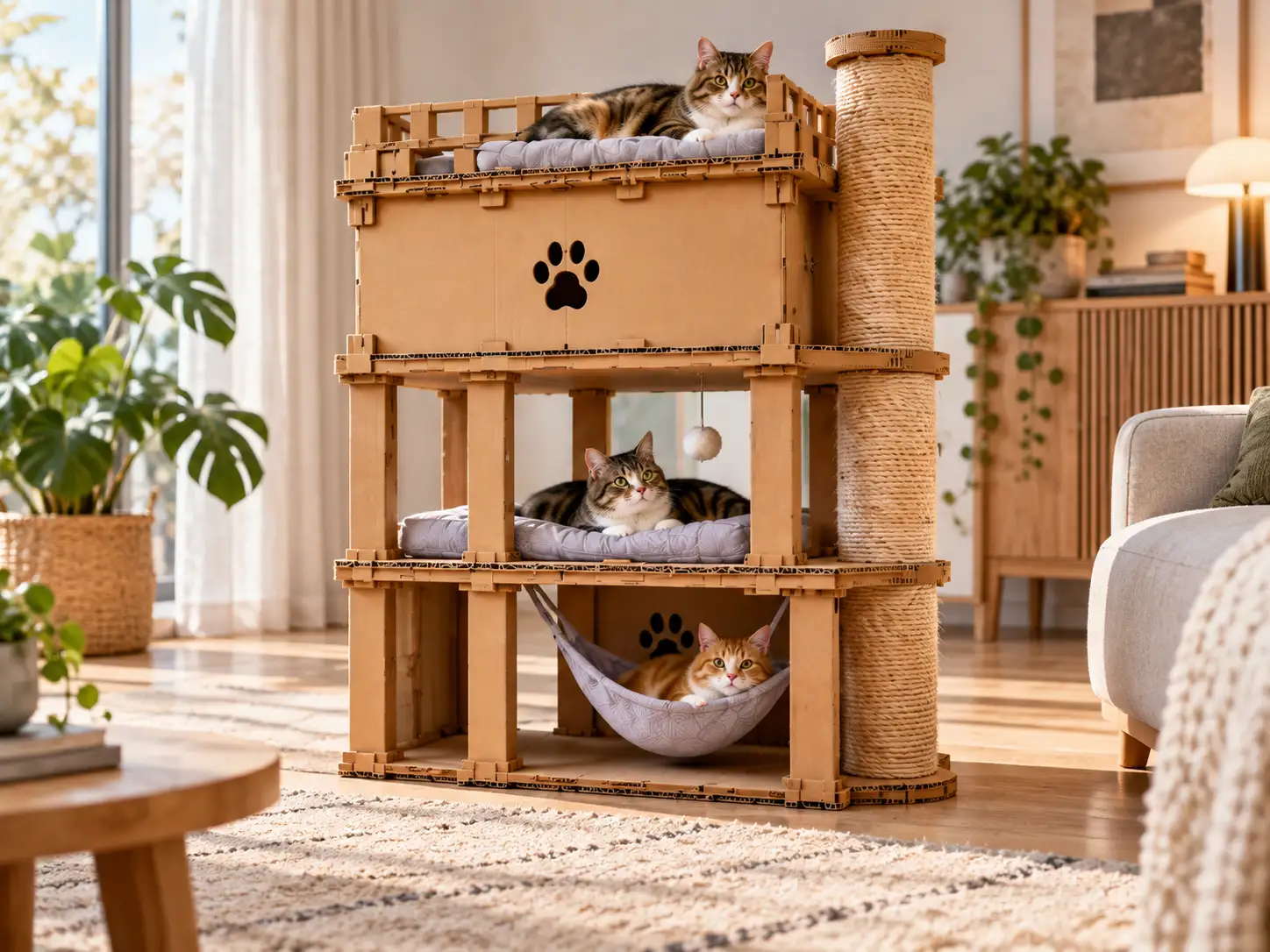 Котячий будинок для квартири